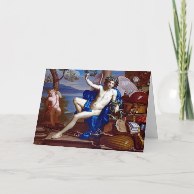 Allegory of Sacred and Profane Love Fine Art Card Kort (Framsida)
