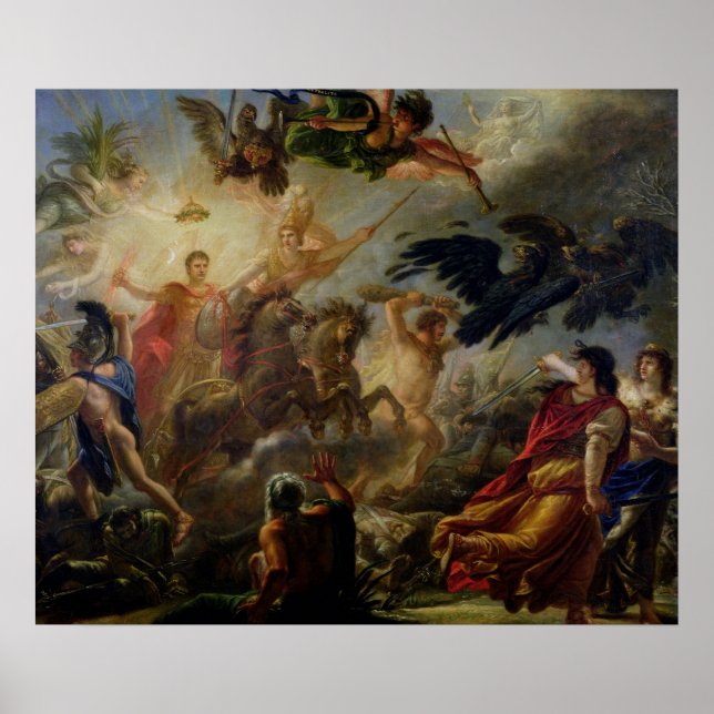 Allegory of the Battle of Austerlitz Poster (Framsidan)
