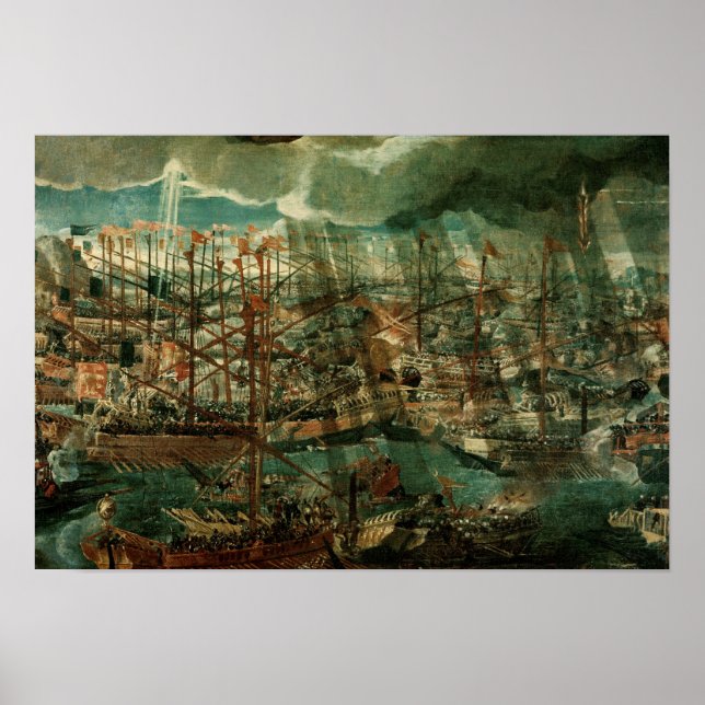 Allegory of the Battle of Lepanto Poster (Framsidan)
