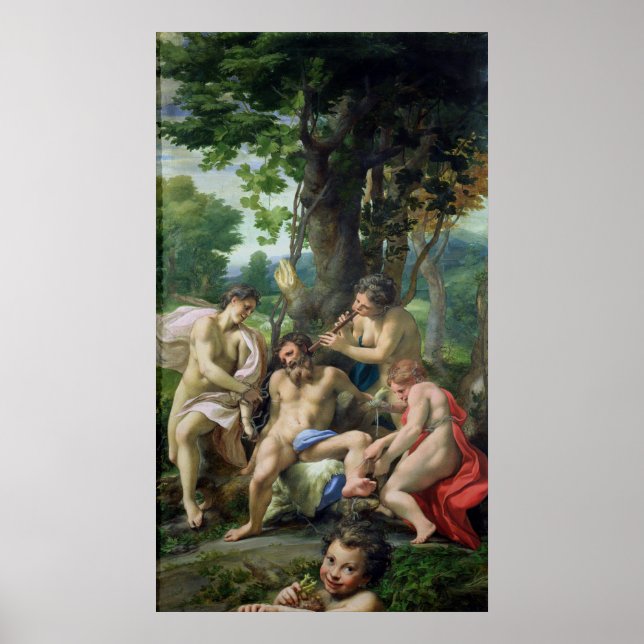 Allegory of the Vices, 1529-30 Poster (Framsidan)