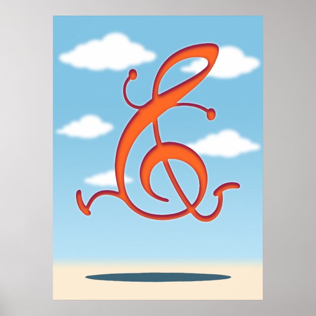 Allegro Clef Poster (Framsidan)