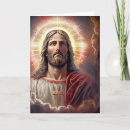 Alleluia! Hej, Risen! Jesus Kristus målning Helgkort