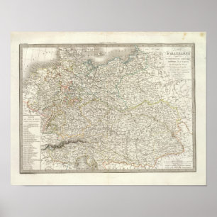 Allemagne - Tyskland Poster