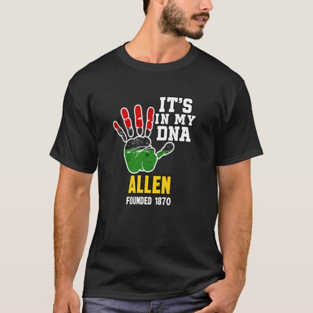Allen, AU, souvenir HBC-design T Shirt (Framsida)