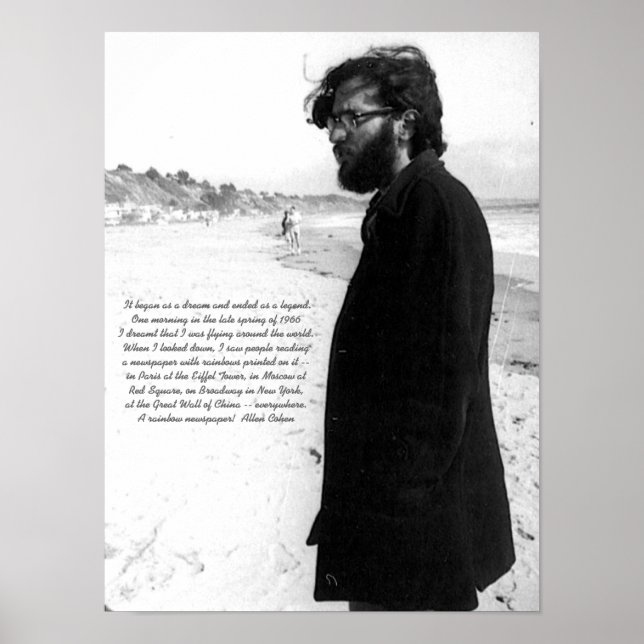 Allen Cohen... Jag hade en dröm att poster (Framsidan)