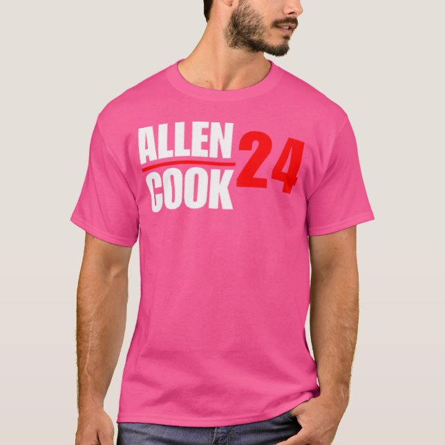 Allen Cook 24 T Shirt (Framsida)