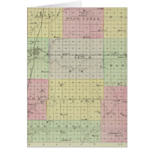 Allen County, Kansas Hälsningskort