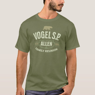 Allen Family Reunion Grönt T-Shirt