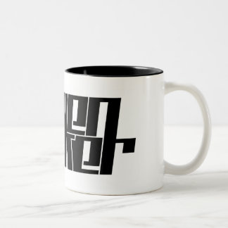 Allen fotgängaremugg Två-Tonad mugg