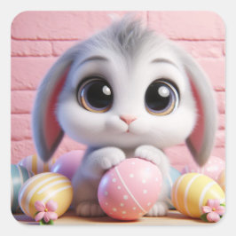 Allen Fyrkantigt Klistermärke