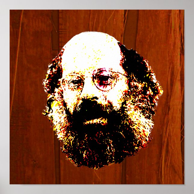 Allen Ginsberg Poster (Framsidan)
