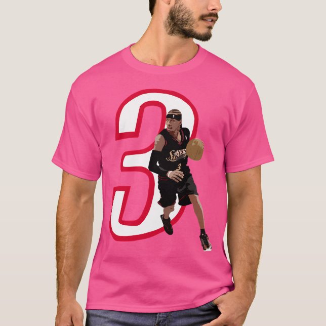 Allen Iverson T Shirt (Framsida)