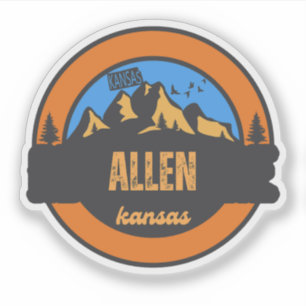 Allen, Kansas Klistermärken