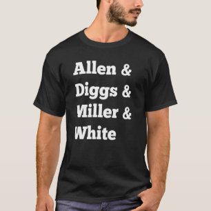 Allen och fikon samt Miller och White och Company T Shirt