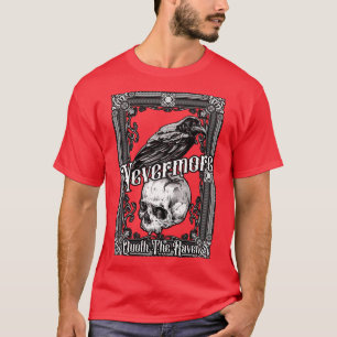 Allen Poe Korpen Aldrig Mer T Shirt