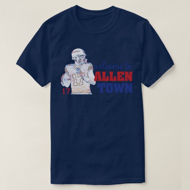 Allen Town T Shirt (Design framsida)
