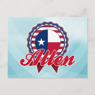Allen, TX Vykort