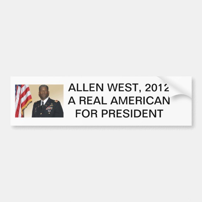 allen-väster ALLEN VÄSTER, VERKLIG AMERIKAN 2012A Bildekal (Framsidan)