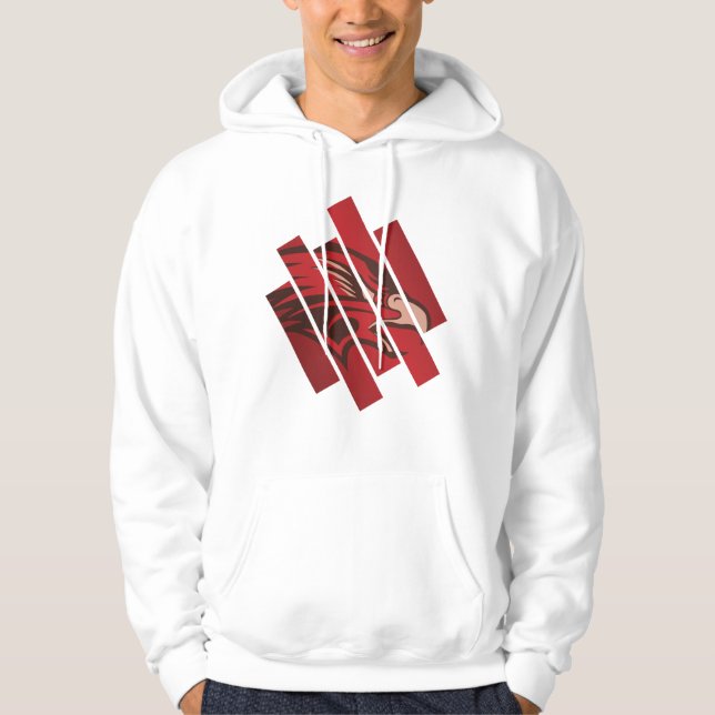 Allendale Falcons #4 Hoodie (Framsida)