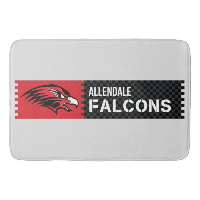 Allendale Falcons Badrumsmatta (Framsidan)