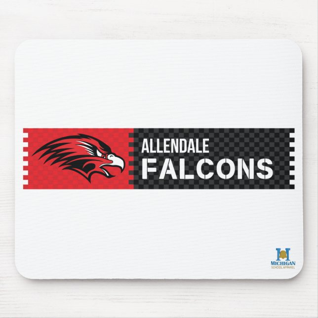 Allendale Falcons Musmatta (Framsidan)