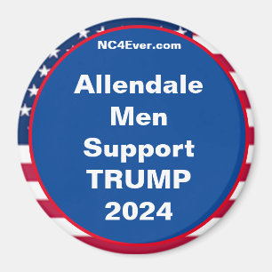Allendale Manar Support TRUMP 2024 Magnet