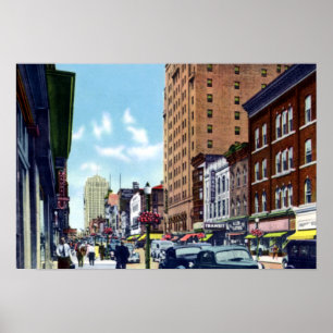 Allentown Pennsylvania Hamilton gata Poster