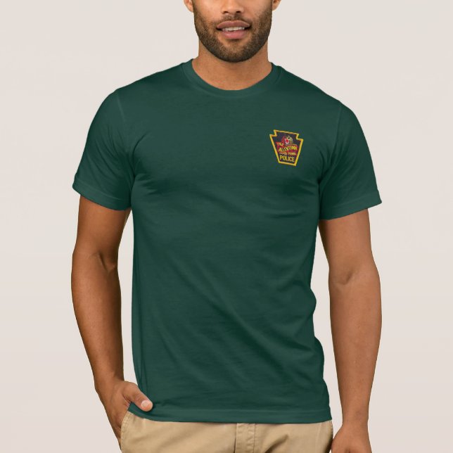 Allentown Pennsylvania Police T-Shirt (Framsida)