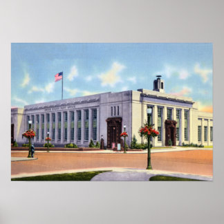 Allentown Pennsylvania Post Office Poster