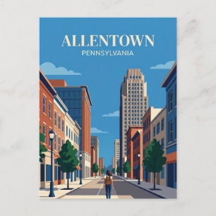 Allentown, Pennsylvania, USA Vykort