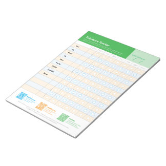 Allergen Intro Tracker US Anteckningsblock