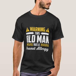 Allergi för jordnötsallergiker jordnötter t shirt
