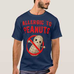 Allergi för jordnötter t shirt