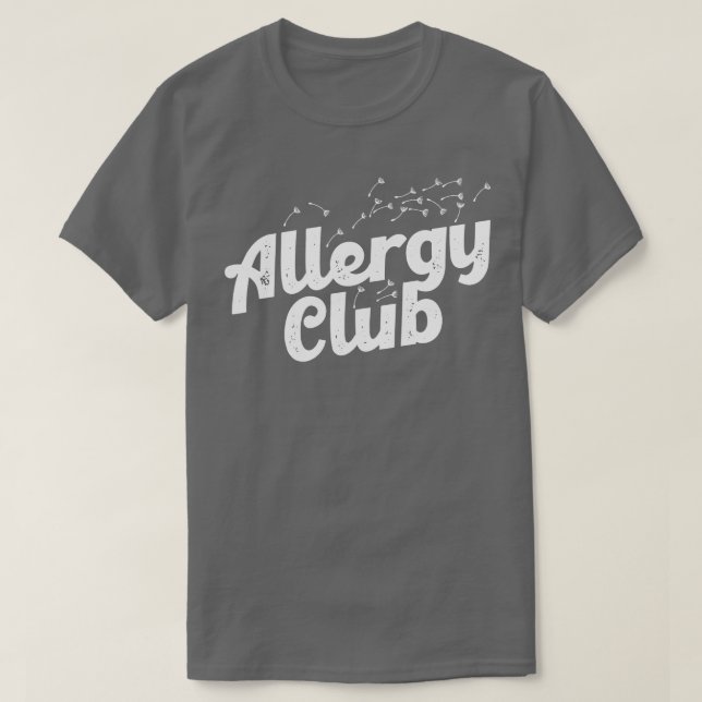 Allergi Klubb 1 T Shirt (Design framsida)