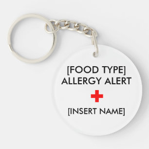 Allergi vakna Keychain