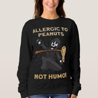 Allergic To Peanuts Nut Allergy T Shirt
