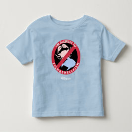 Allergika mot Personlig av skaldjursallergi i fisk T Shirt