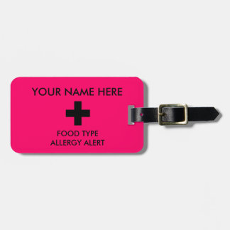 Allergilegitimation & I.C.E. Märka Bagagebricka