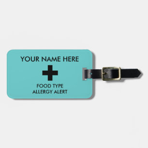 Allergilegitimation & I.C.E. Märka Bagagebricka
