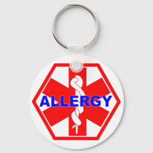 ALLERGILEGITIMATIONMÄRKRE NYCKELRING