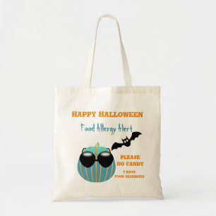 Allergin för mat för Halloween krickapumpa häng Tygkasse