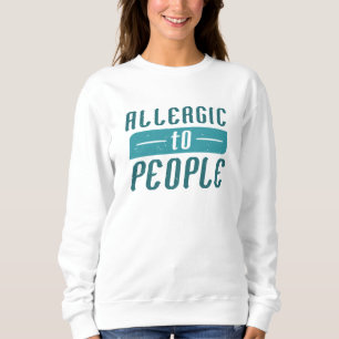 Allergisk mot människor t shirt