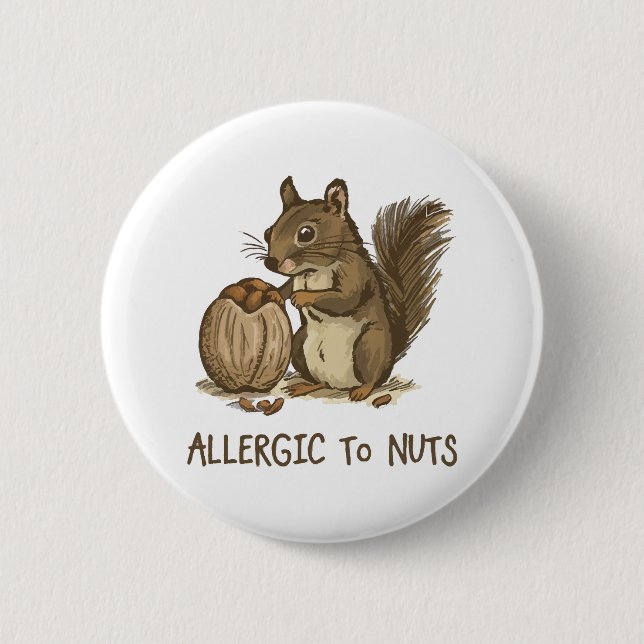 Allergisk mot nötter knapp (Framsida)