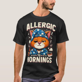 ALLERGISK TILL MORNINGS T SHIRT