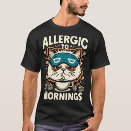 ALLERGISK TILL MORNINGS T SHIRT