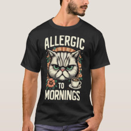 ALLERGISK TILL MORNINGS T SHIRT