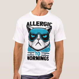 ALLERGISK TILL MORNINGS T SHIRT