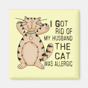 Allergiskt katt magnet