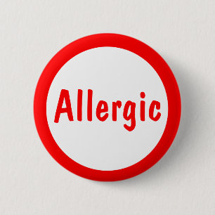 Allergiskt Knapp