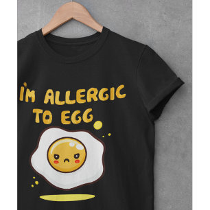 Allergiskt mot allergi mot ägg t shirt